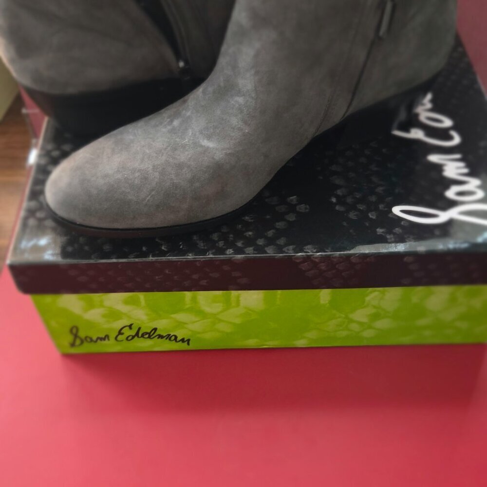 Sam Edelman | Petty Bootie | Slate Grey | Size 8.5 | NWT - Picture 7 of 12